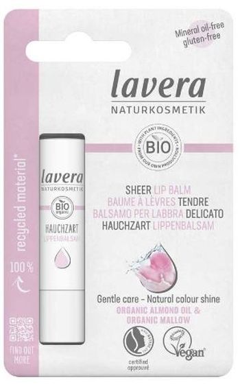 Sheerlipbalm_lavera_feelgreen.lv Lūpu balzams Lavera Sheer, 4,5 ml - Image 1