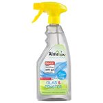 Средство для мытья окон, стекол, аэрозоль, концентрат, AlmaWin, 500 мл